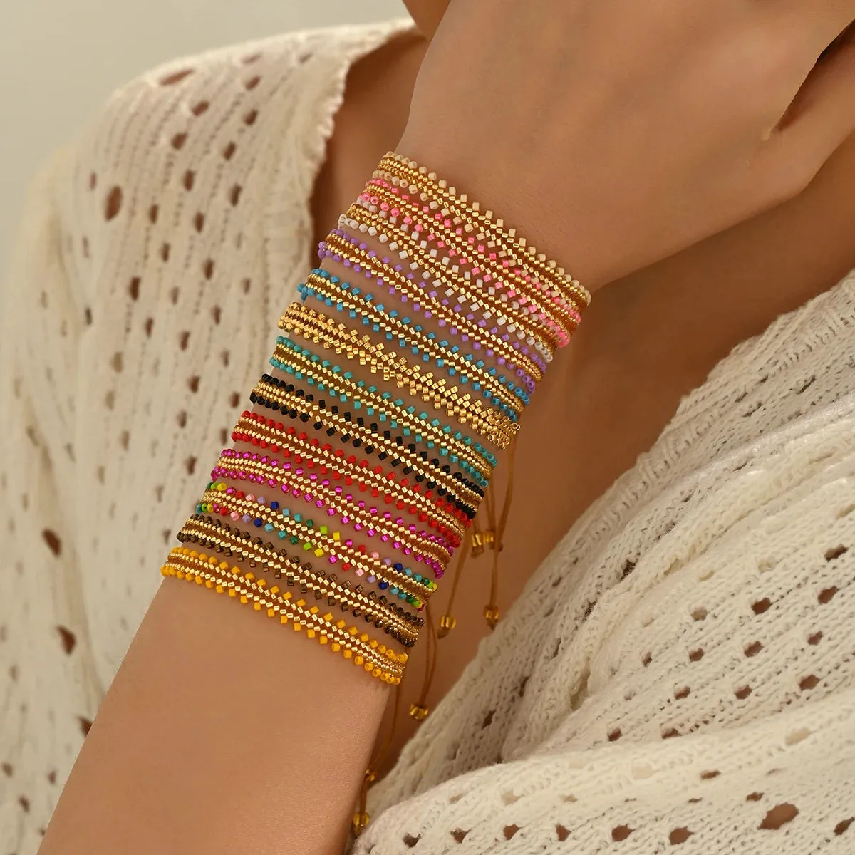 Miyuki Beaded Bracelet sold by Victoria Emerson product image thumbnail 2