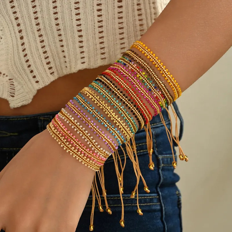 Miyuki Beaded Bracelet made by Victoria Emerson