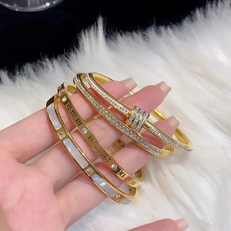 Gold-Plated Statement Bangle sold by Victoria Emerson product image thumbnail 2
