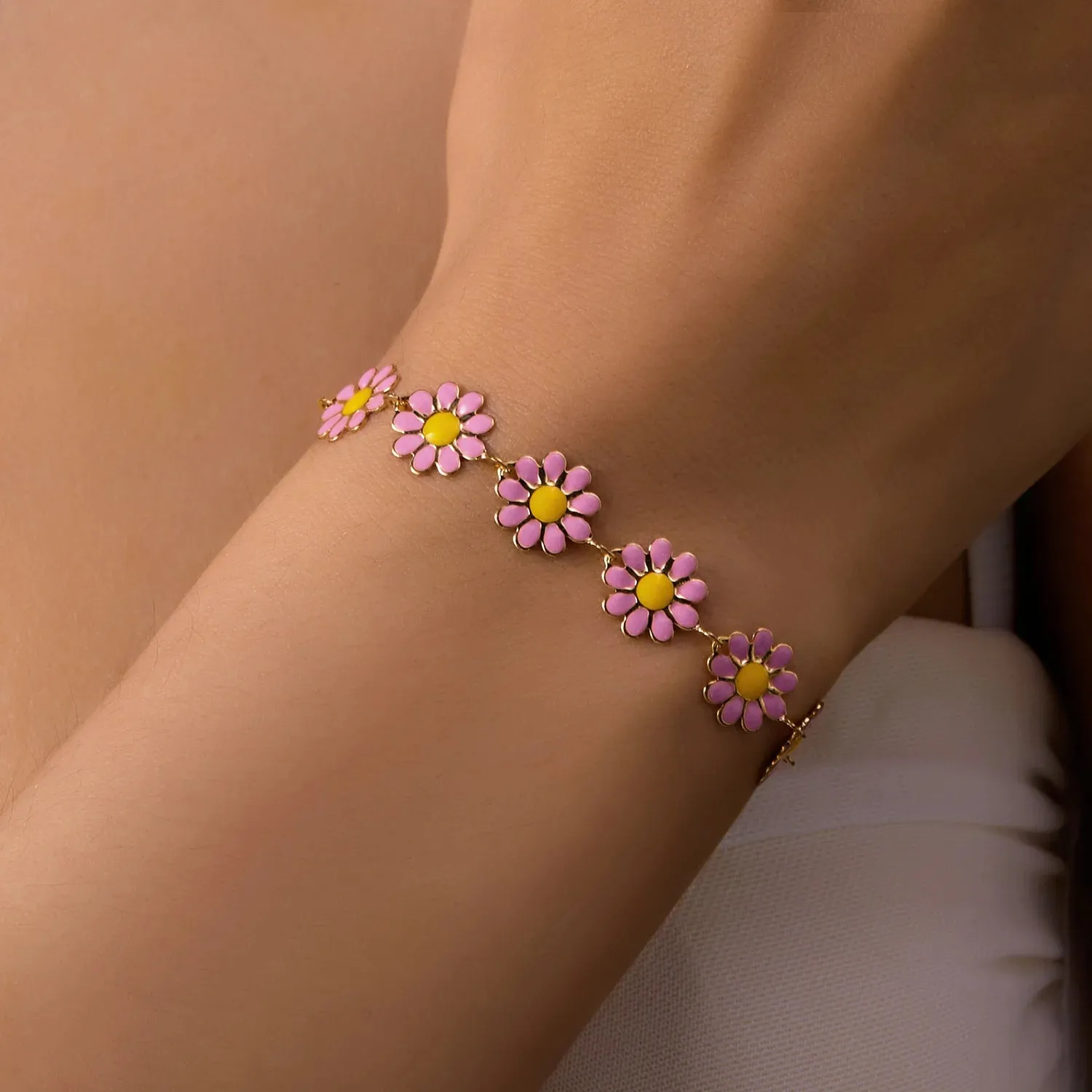 Daisy Beaded Bracelet sold by Victoria Emerson product image thumbnail 3