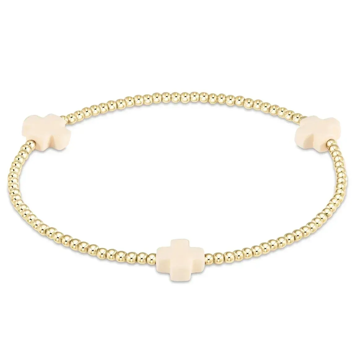 Cross Charm Beaded Bracelet sold by Victoria Emerson product image thumbnail 4