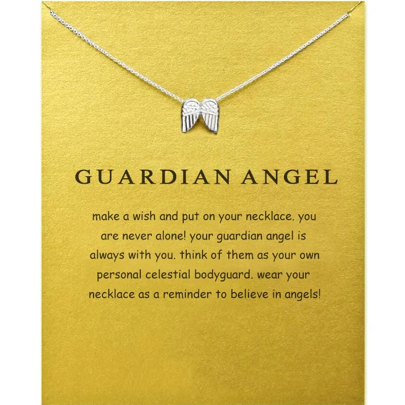 Guardian Angel Pendant Necklace made by Victoria Emerson