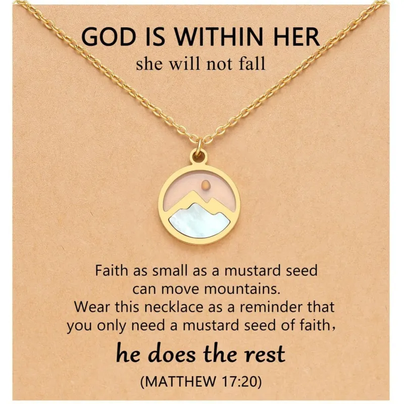Mustard Seed Faith Necklace made by Victoria Emerson