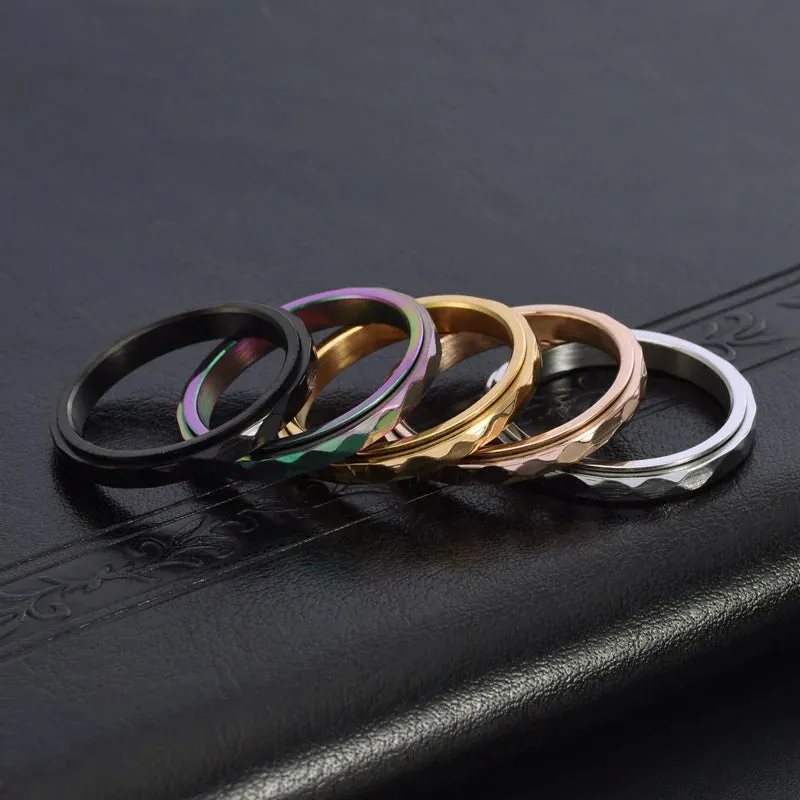 Faceted Spinner Band Ring sold by Victoria Emerson product image thumbnail 3