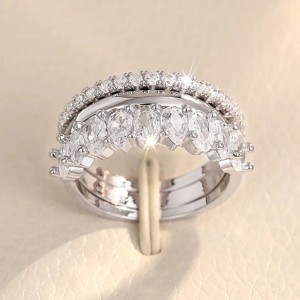 3-Piece Minimalist Stack Ring Set sold by Victoria Emerson product image thumbnail 3