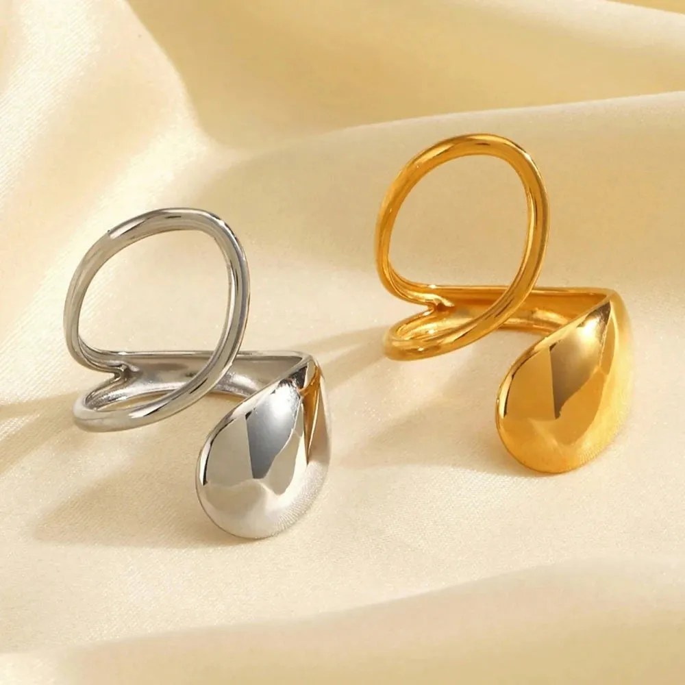 Teardrop Minimalist Ring sold by Victoria Emerson product image thumbnail 4