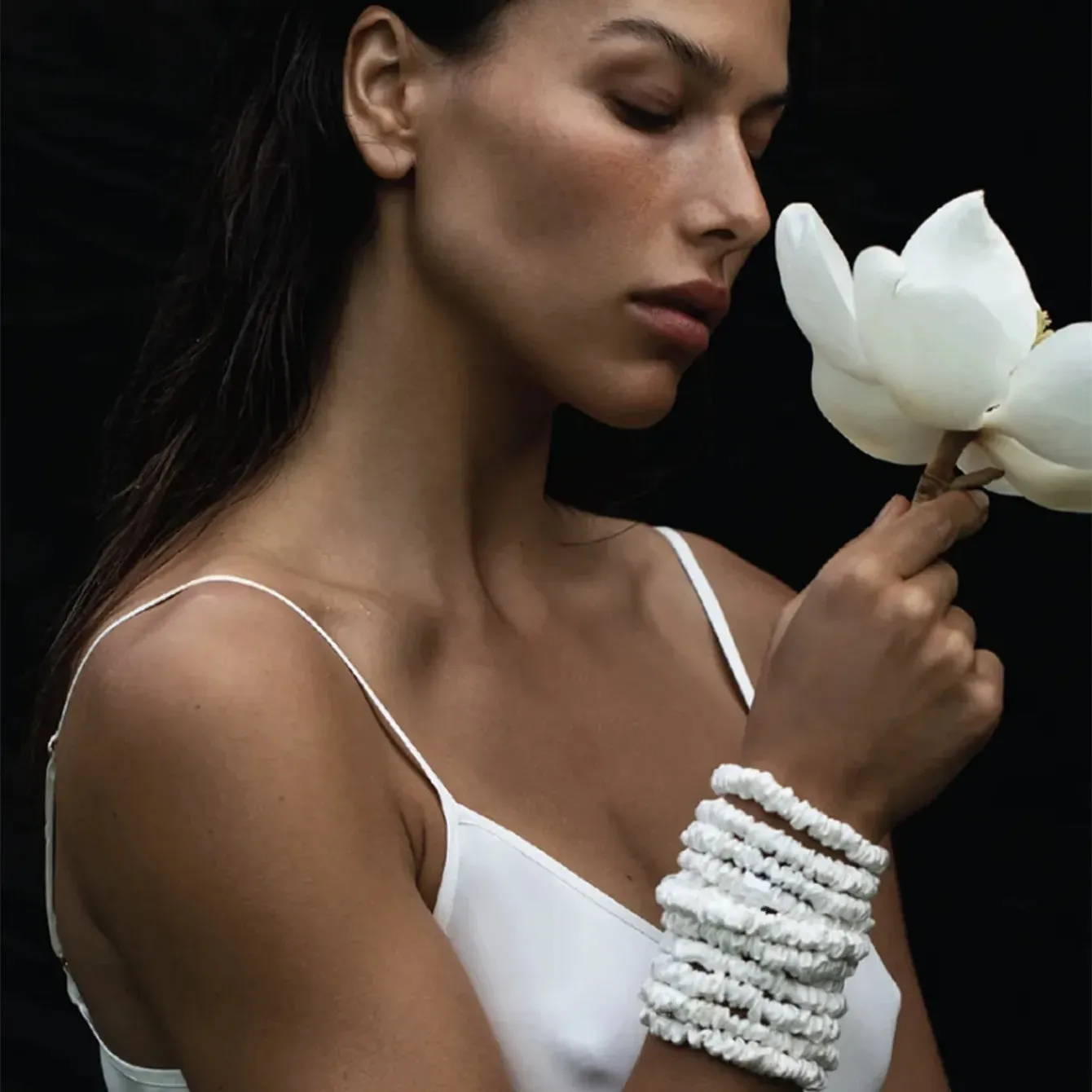 Silk Scrunchie Set (2-Pack) sold by Victoria Emerson product image thumbnail 4