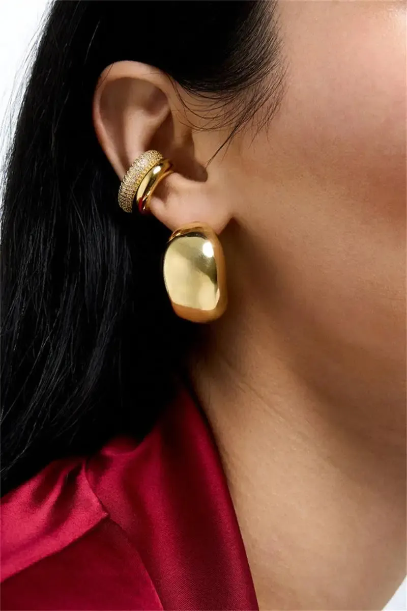 Zircon Double Layer Ear Cuffs sold by Victoria Emerson