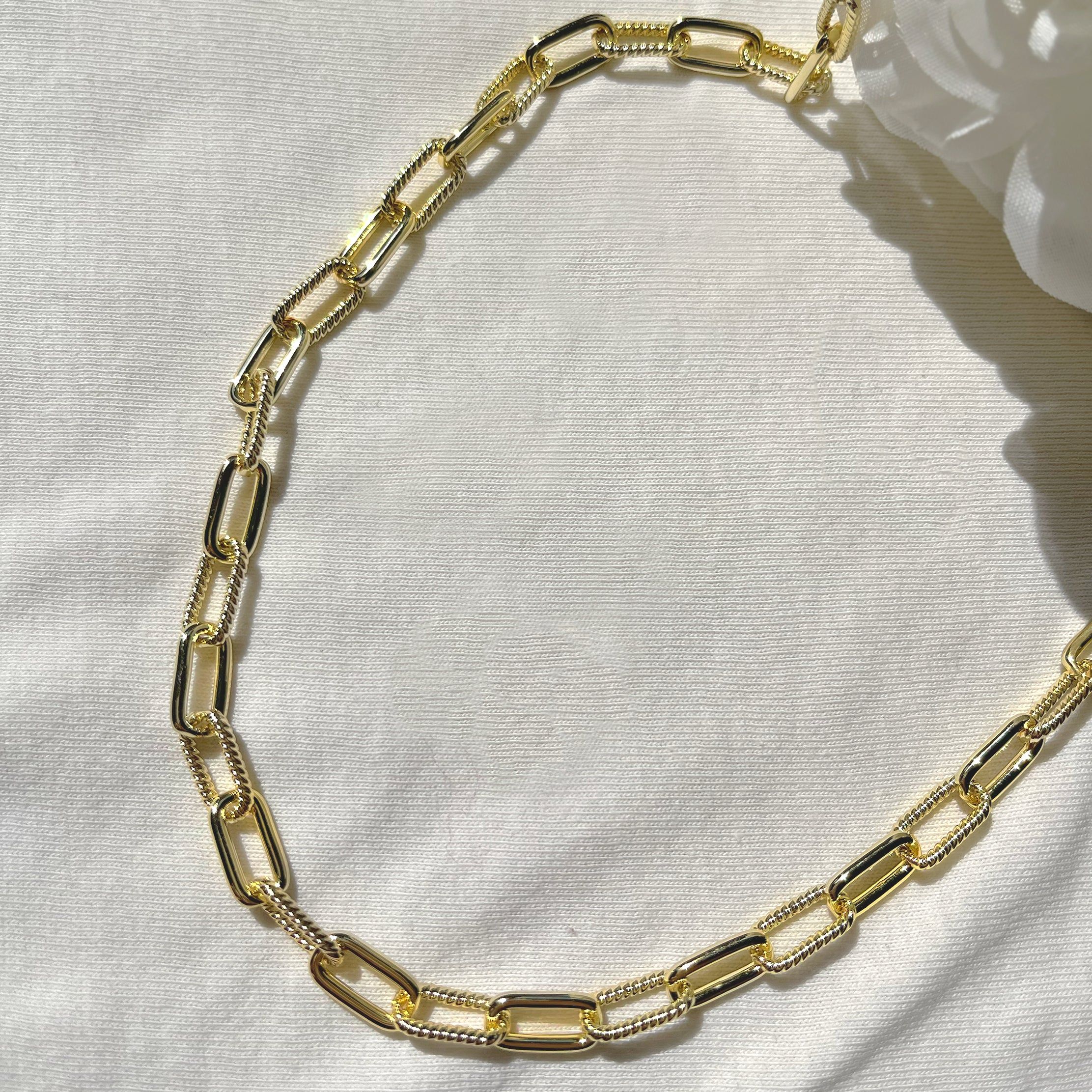 Oleander Staple Chain Necklace - Limited Edition sold by Victoria Emerson product image thumbnail 4