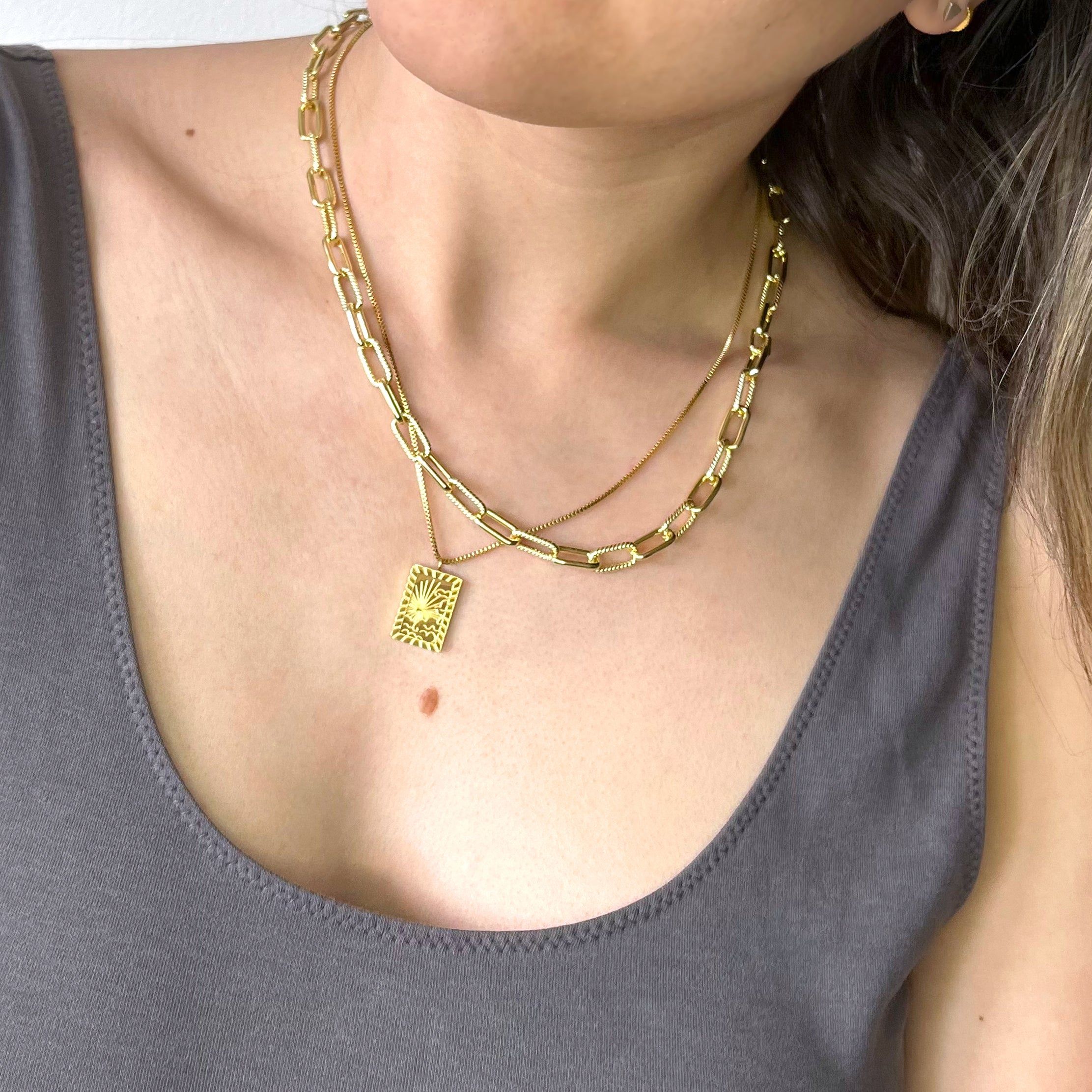Oleander Staple Chain Necklace - Limited Edition sold by Victoria Emerson product image thumbnail 3