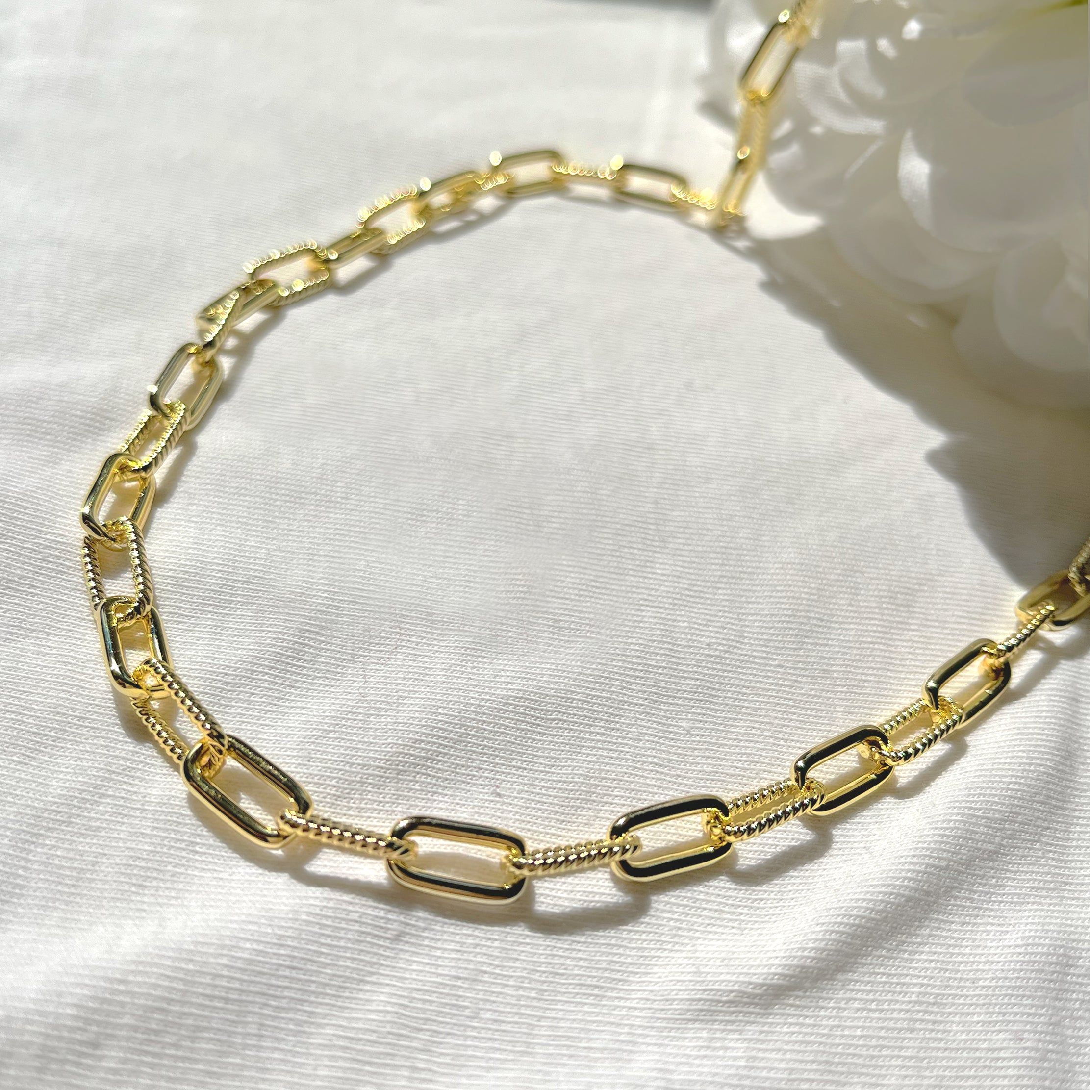 Oleander Staple Chain Necklace - Limited Edition sold by Victoria Emerson product image thumbnail 2