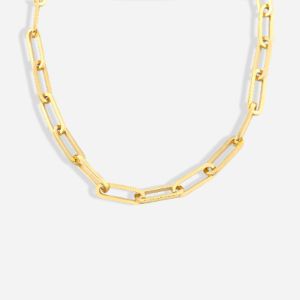 Jessica Alba - Gold Necklace sold by Victoria Emerson
