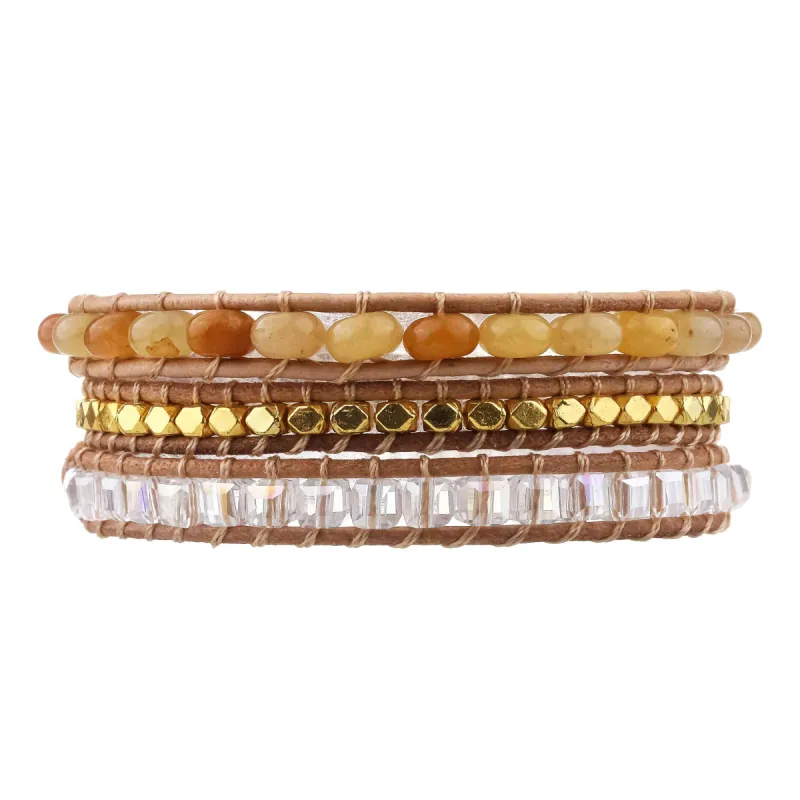 Citrine Beads on Natural sold by Victoria Emerson