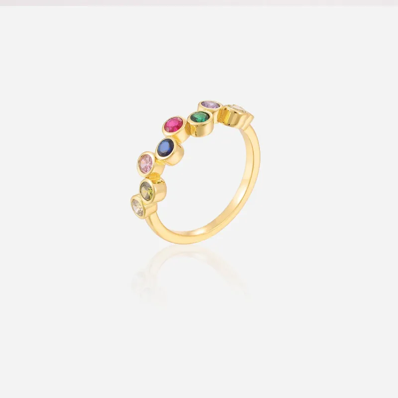 Colorful Crystal Ring sold by Victoria Emerson