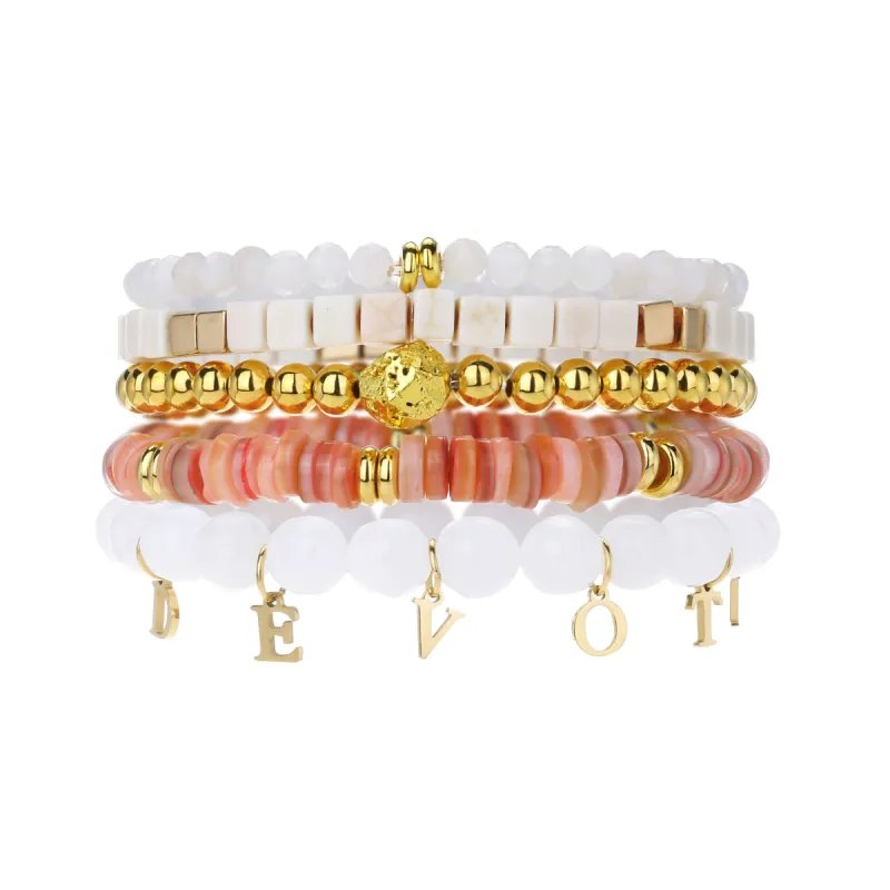 Devotion Stacking Bracelet Set sold by Victoria Emerson
