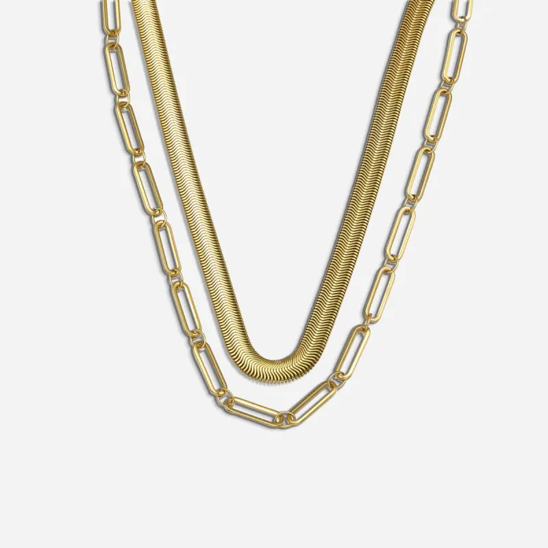 London Layered Necklace sold by Victoria Emerson