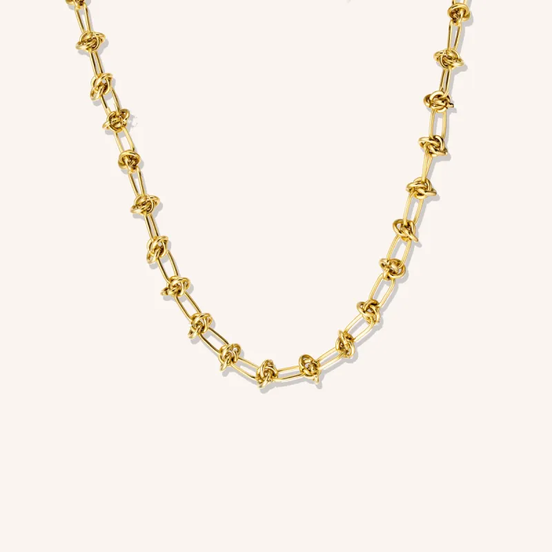 Hannah Knotted Necklace sold by Victoria Emerson