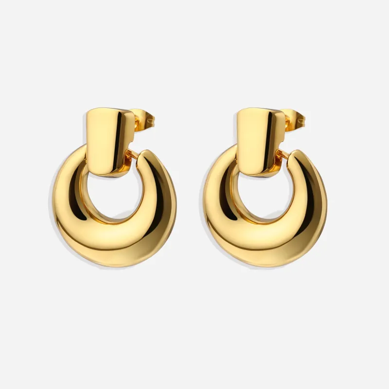 Cabria Knocker Earrings sold by Victoria Emerson