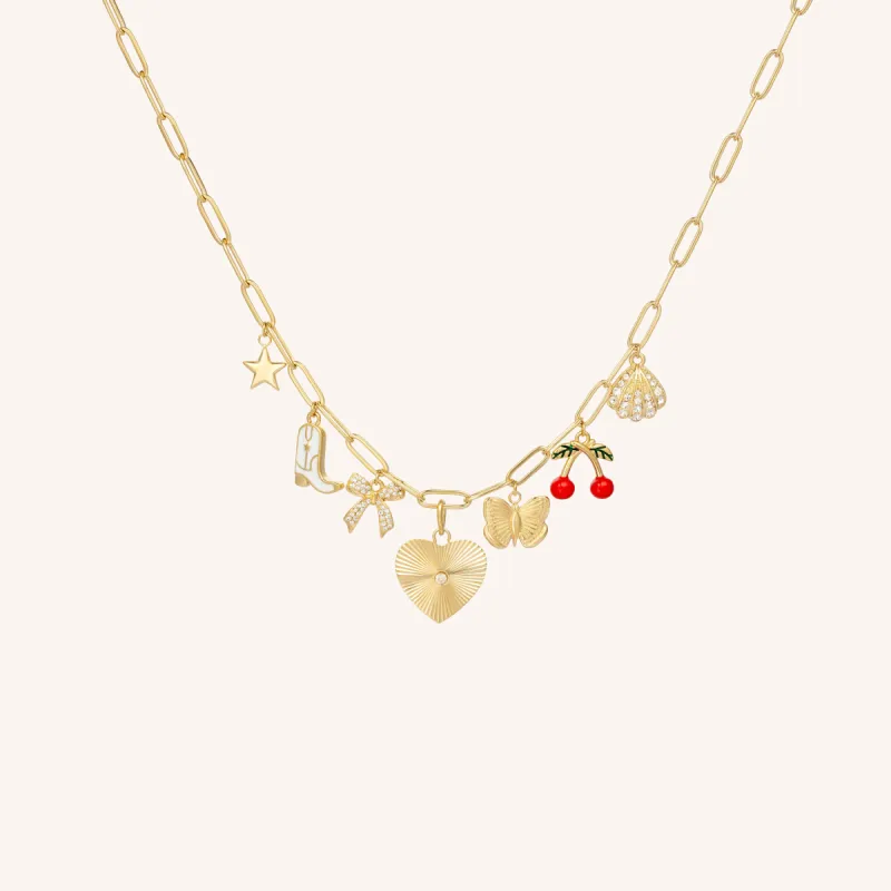 Chloee Charm Necklace sold by Victoria Emerson