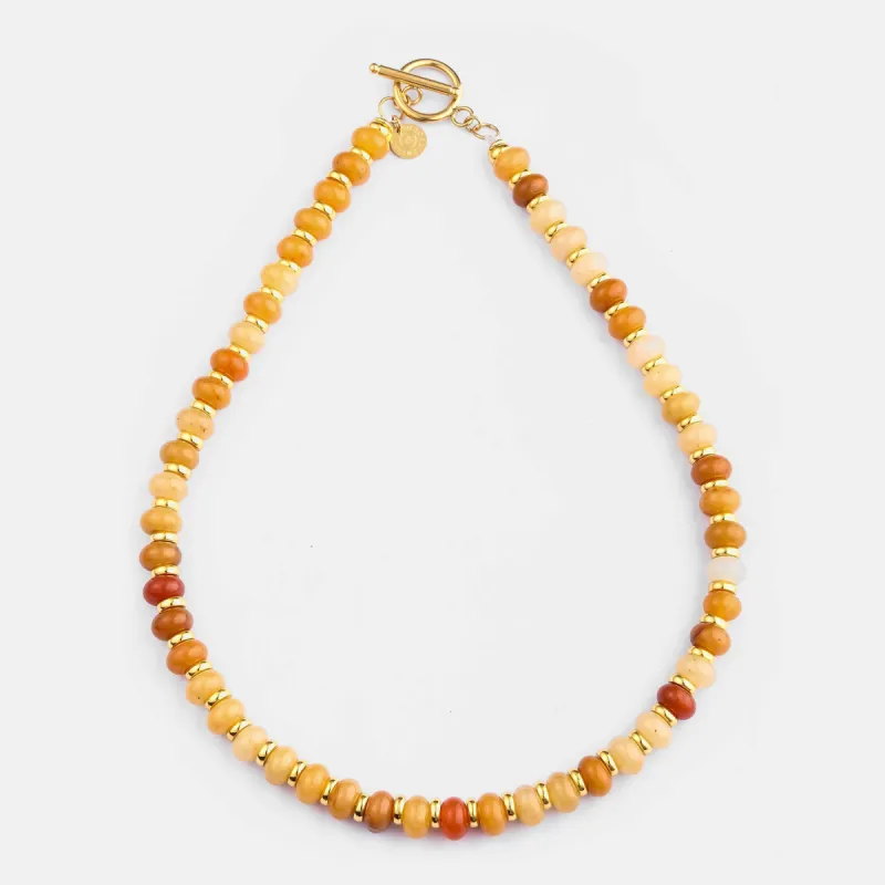 Layla Topaz Beaded Necklace sold by Victoria Emerson