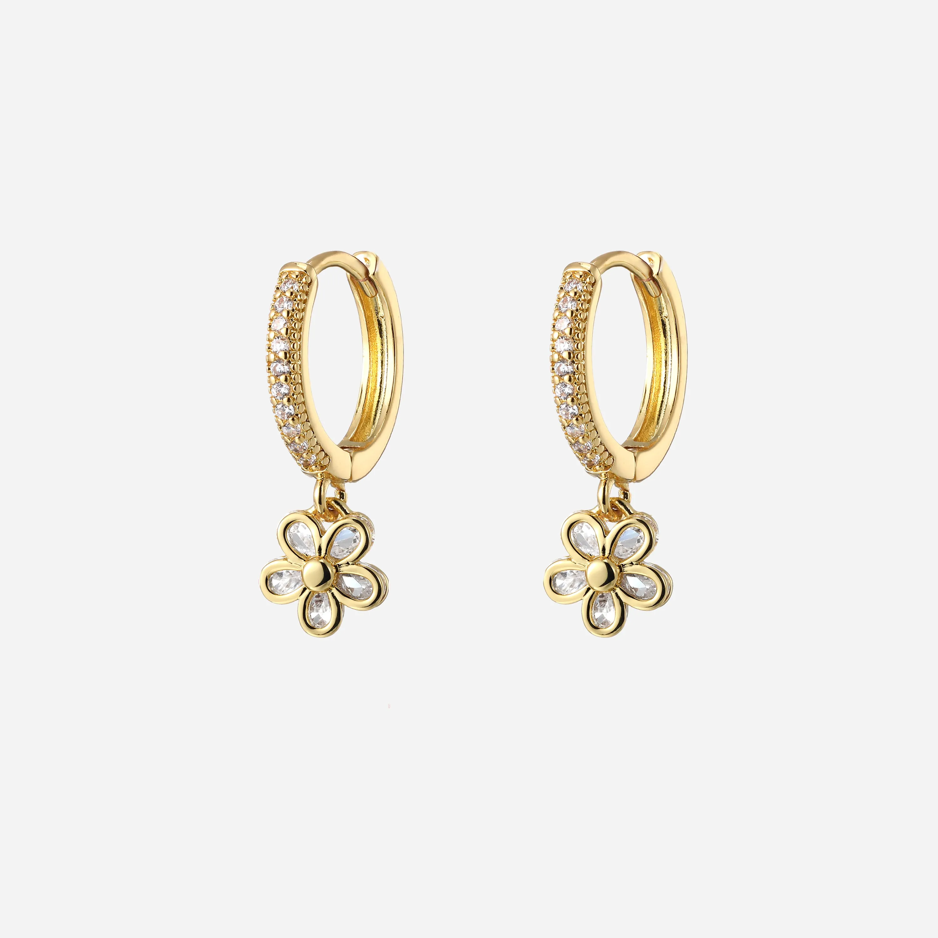 Flower Power Dangle Earrings sold by Victoria Emerson product image thumbnail 2