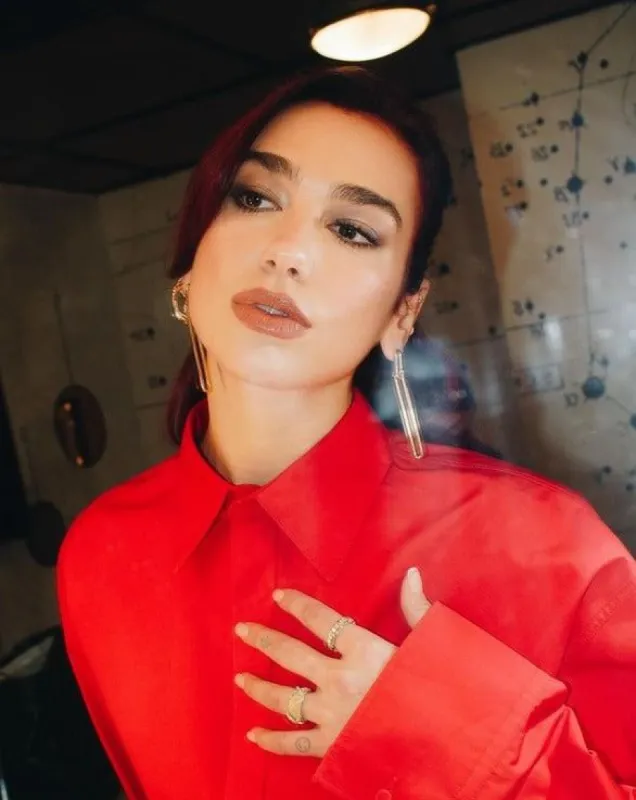 Dua Lipa - Statement Earrings sold by Victoria Emerson