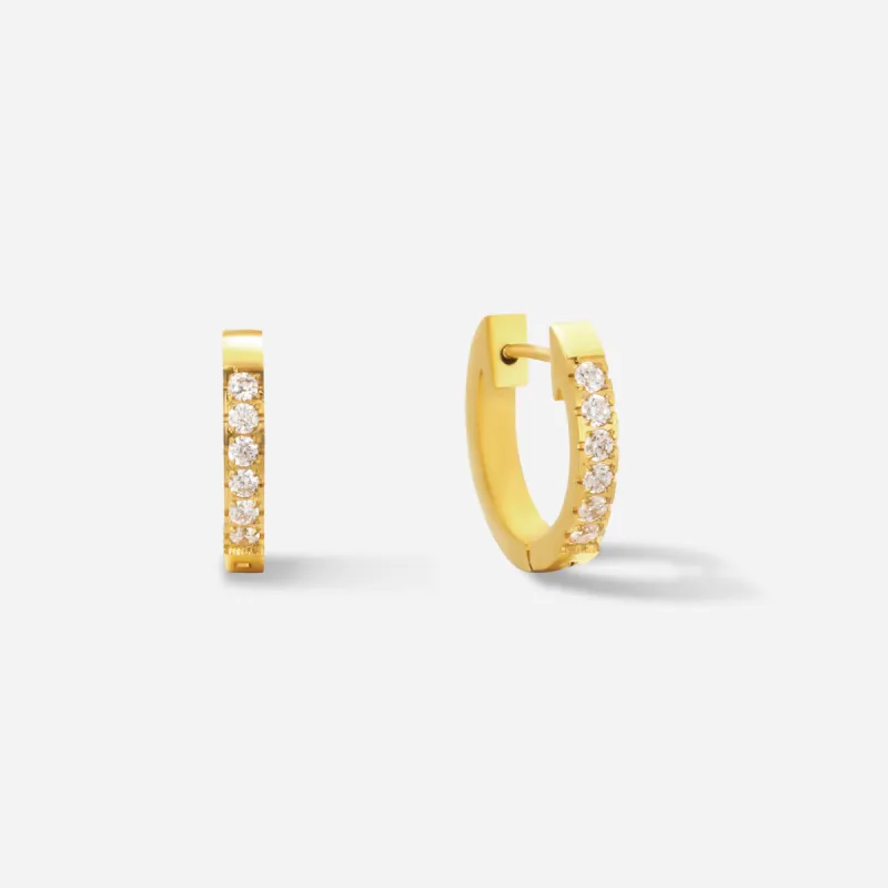 Nicole Pavé Huggies sold by Victoria Emerson