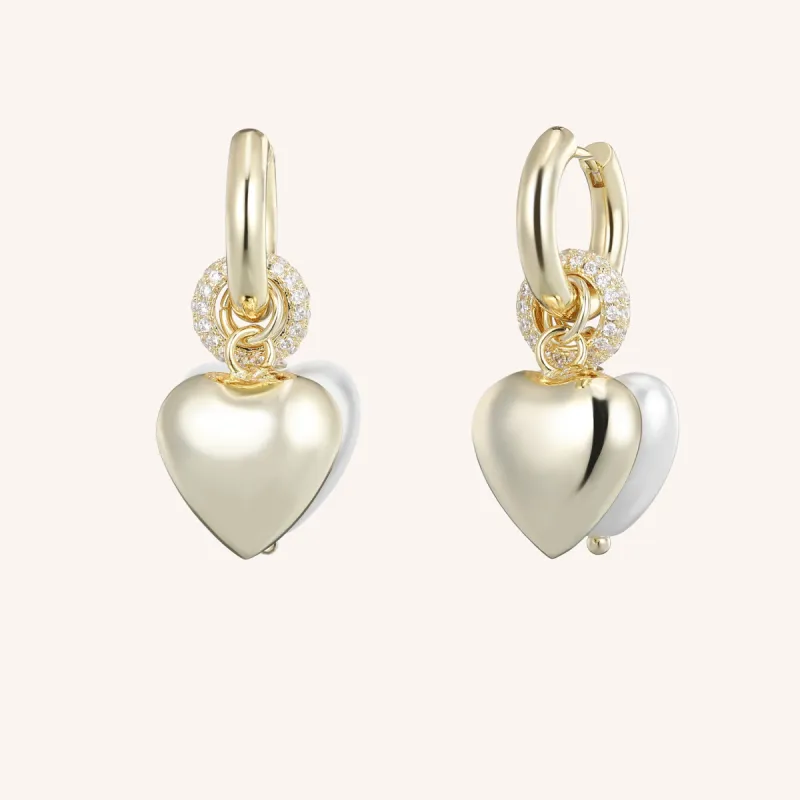 Speaking of Romance Earring Set - Gold sold by Victoria Emerson