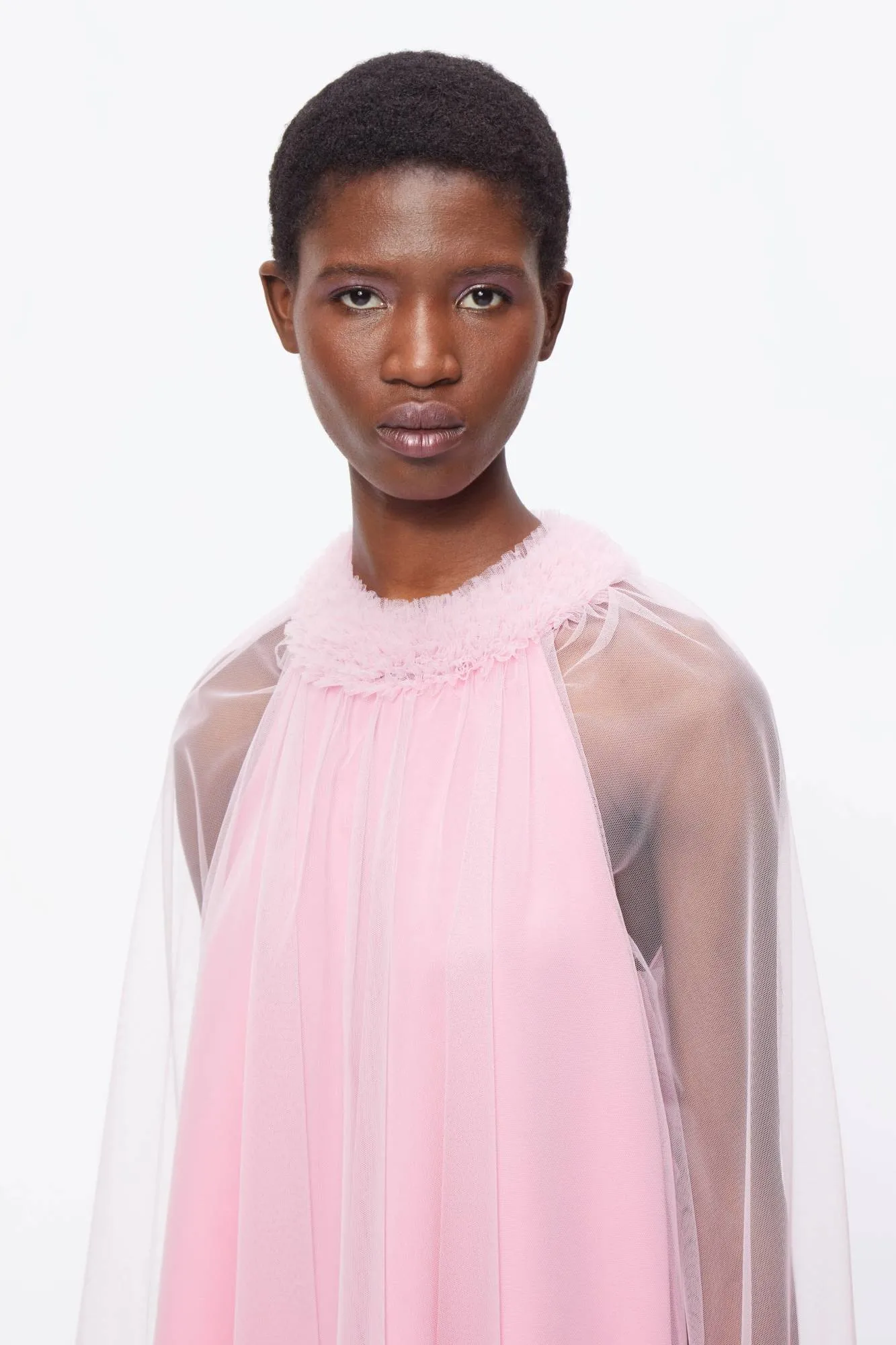 TULLE BOAT NECK MIDI DRESS sold by Viktor & Rolf product image thumbnail 3