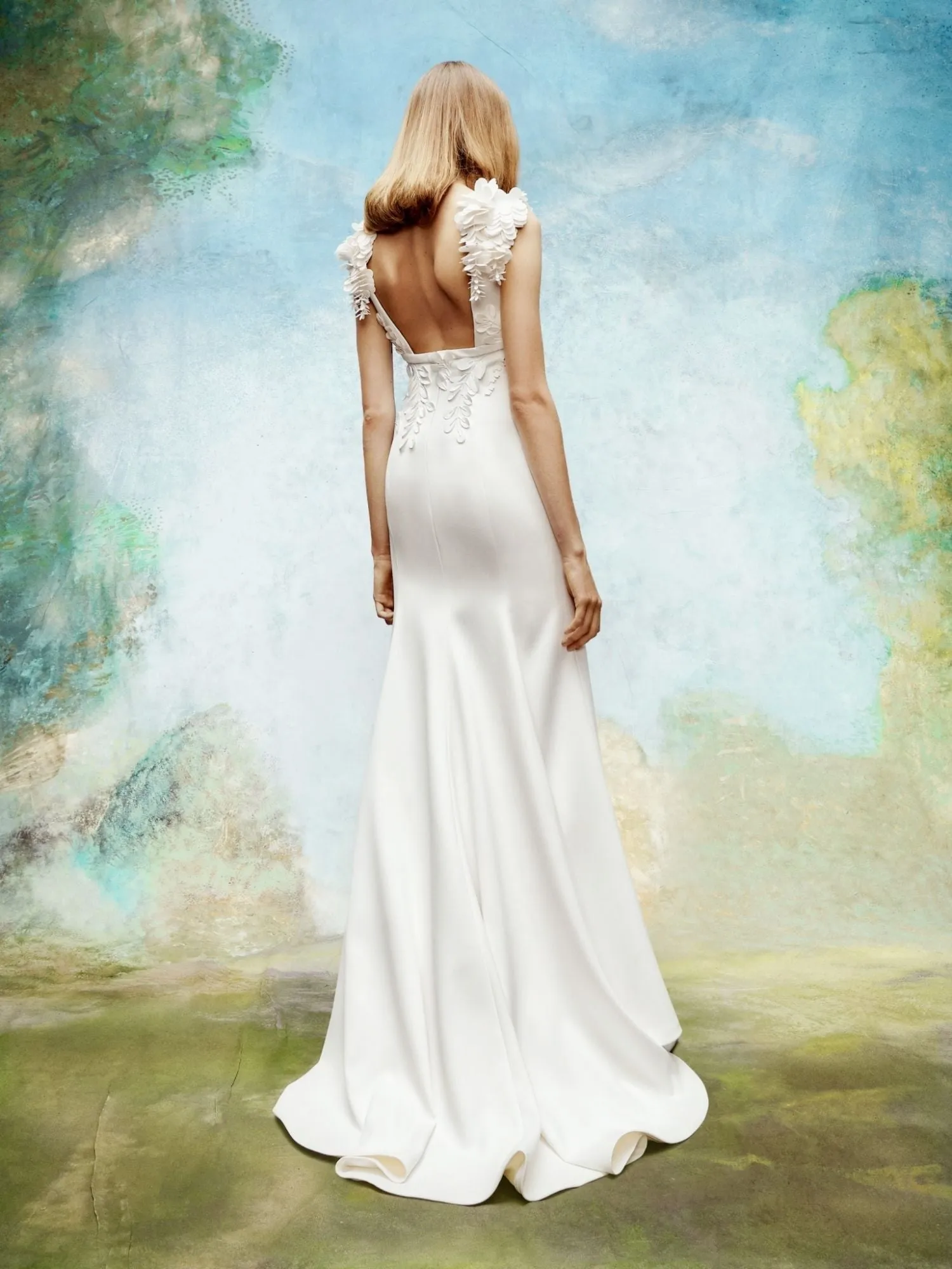VRM209 - OPEN BACK WISTERIA GARDEN MERMAID GOWN sold by Viktor & Rolf product image thumbnail 2