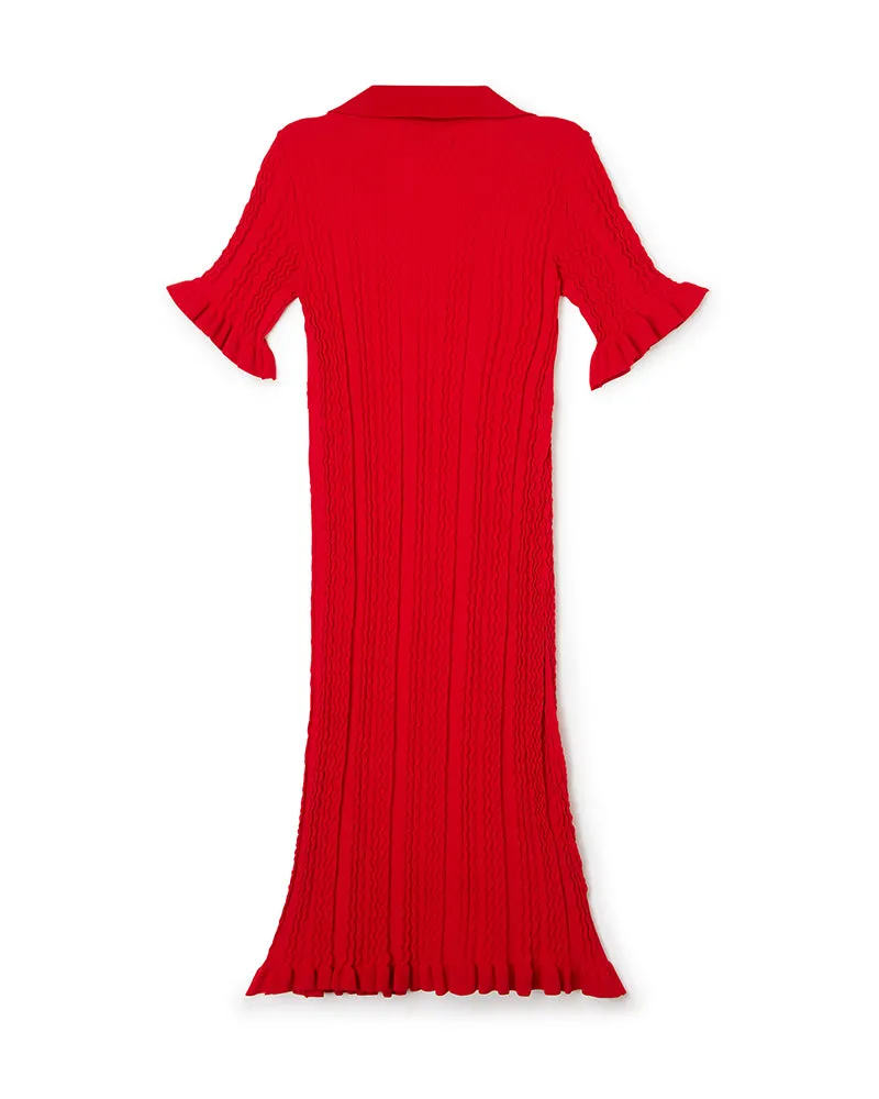 KNITTED POLO DRESS sold by Viktor & Rolf product image thumbnail 5
