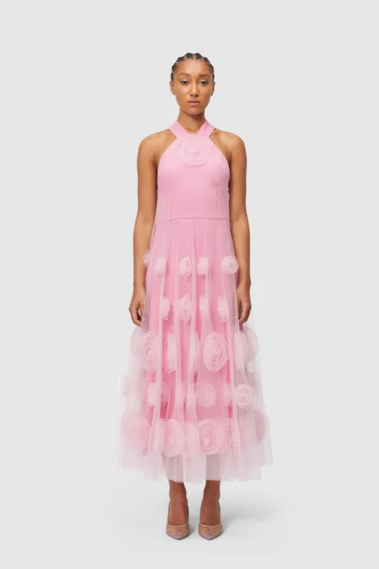 ROSE APPLIQUE MAXI DRESS sold by Viktor & Rolf