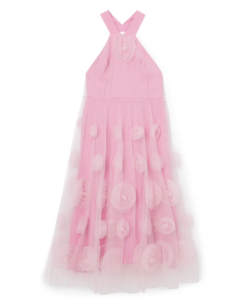 ROSE APPLIQUE MAXI DRESS sold by Viktor & Rolf product image thumbnail 4