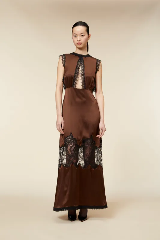 LACE CAMISOLE LONG DRESS sold by Viktor & Rolf