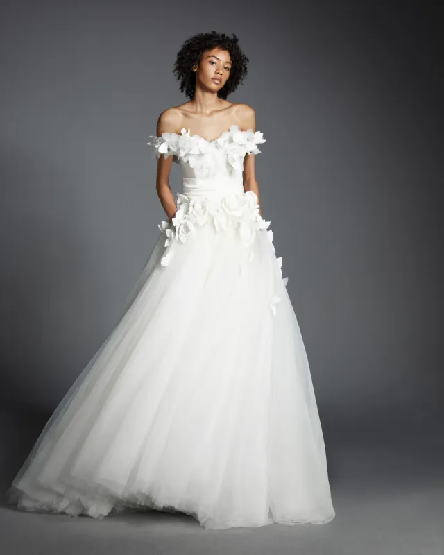 VRM411 - ROMANTIC FLOWER GARDEN BALLGOWN sold by Viktor & Rolf