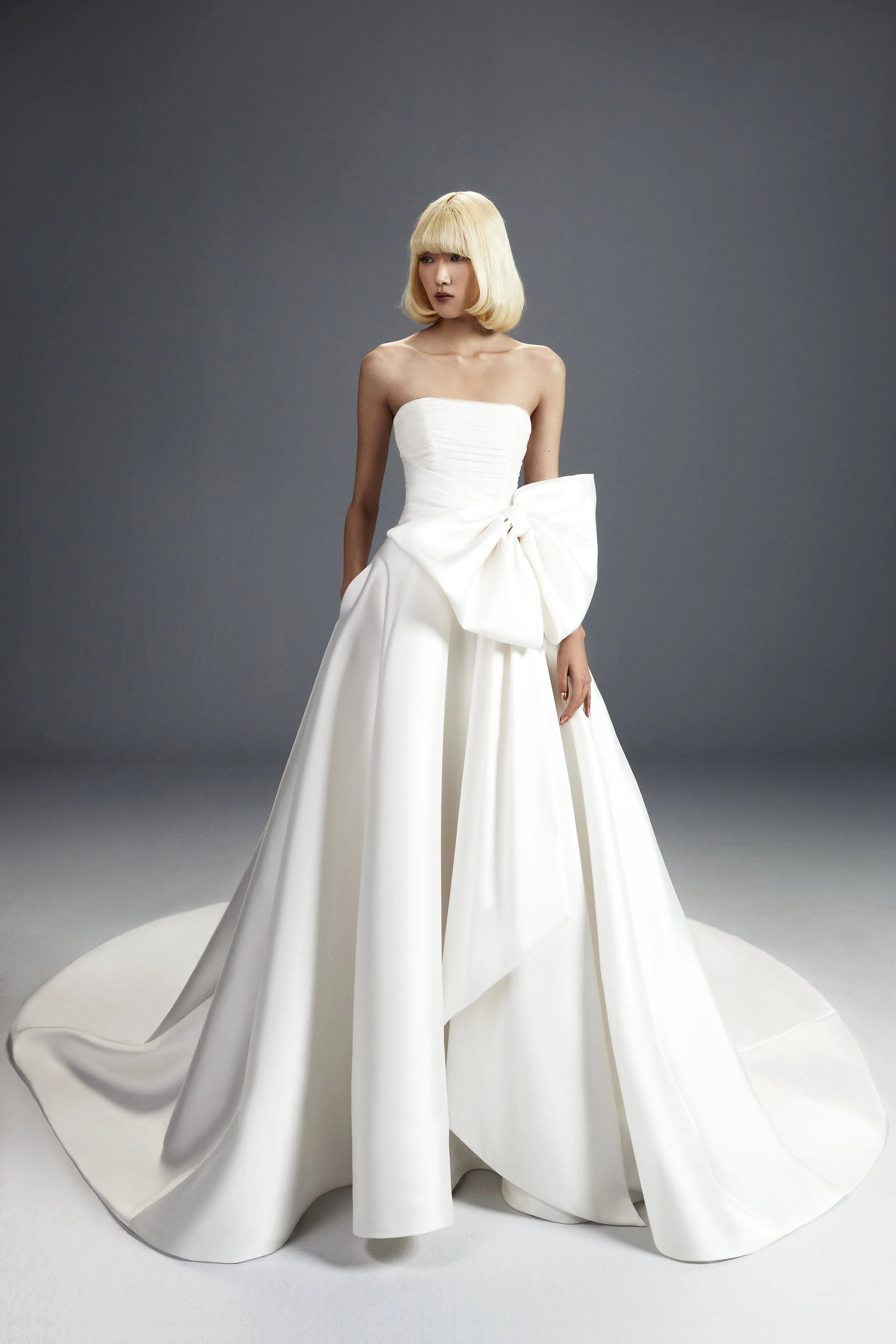 VRM383 - STRAPLESS DREAMY BOW A-LINE GOWN sold by Viktor & Rolf