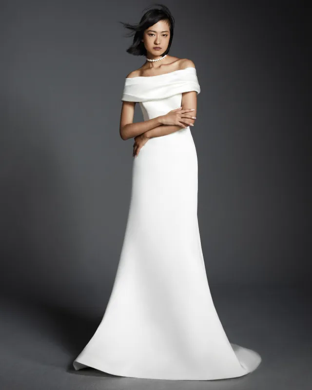 VRM402 - TIMELESS SATIN MERMAID GOWN sold by Viktor & Rolf
