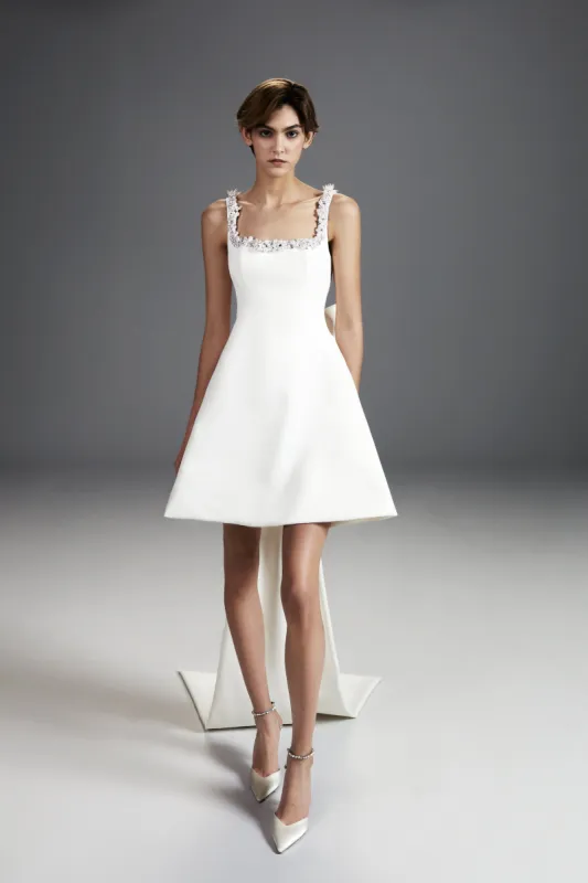 VRM380 - TALES OF PEARLS MINI DRESS sold by Viktor & Rolf