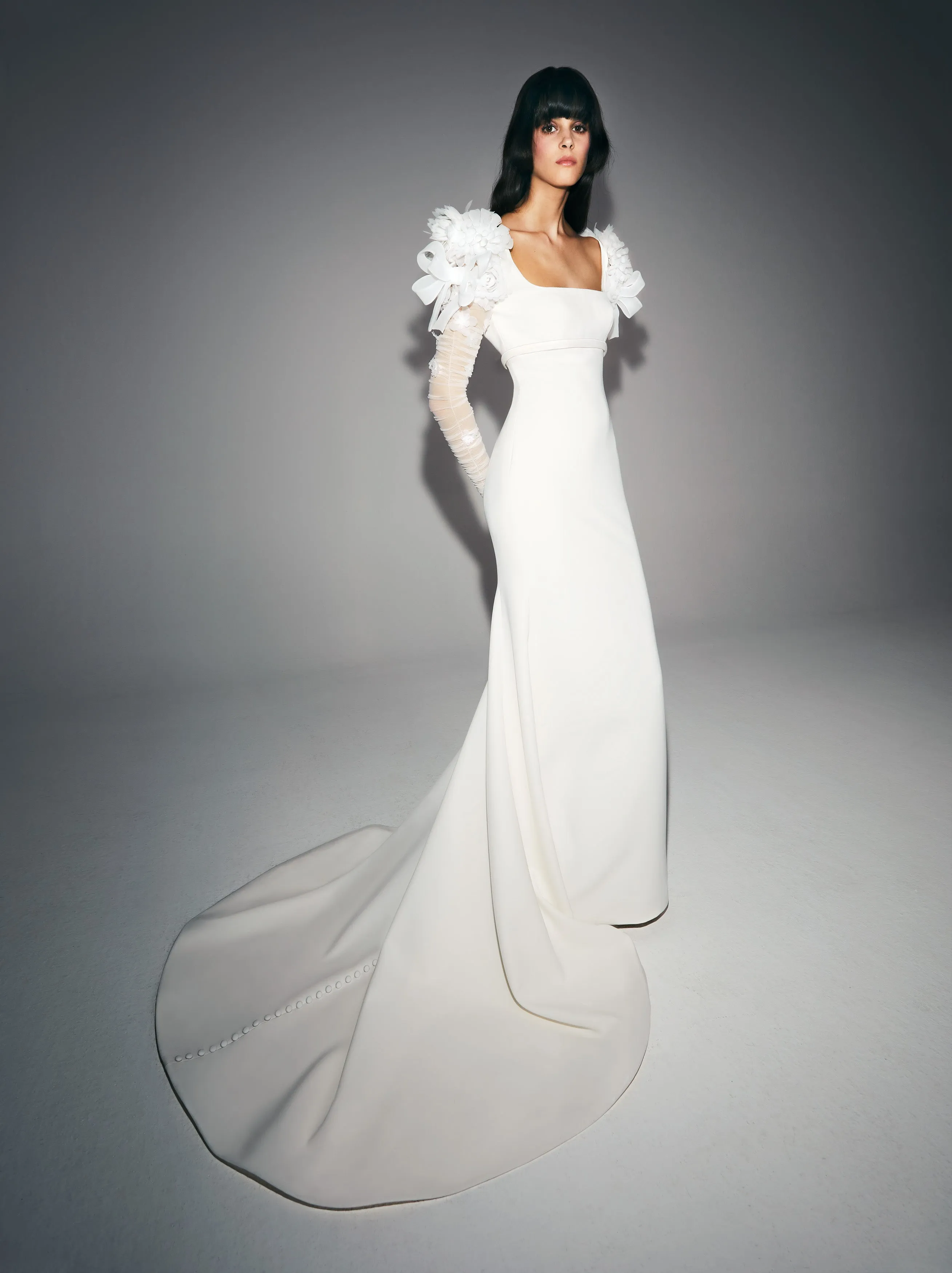 VRM335 - AIRY ABUNDANCE FANTAISIE MERMAID GOWN sold by Viktor & Rolf