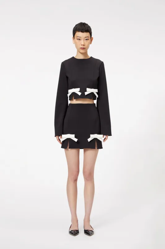 BOW & SLIT MINI SKIRT sold by Viktor & Rolf