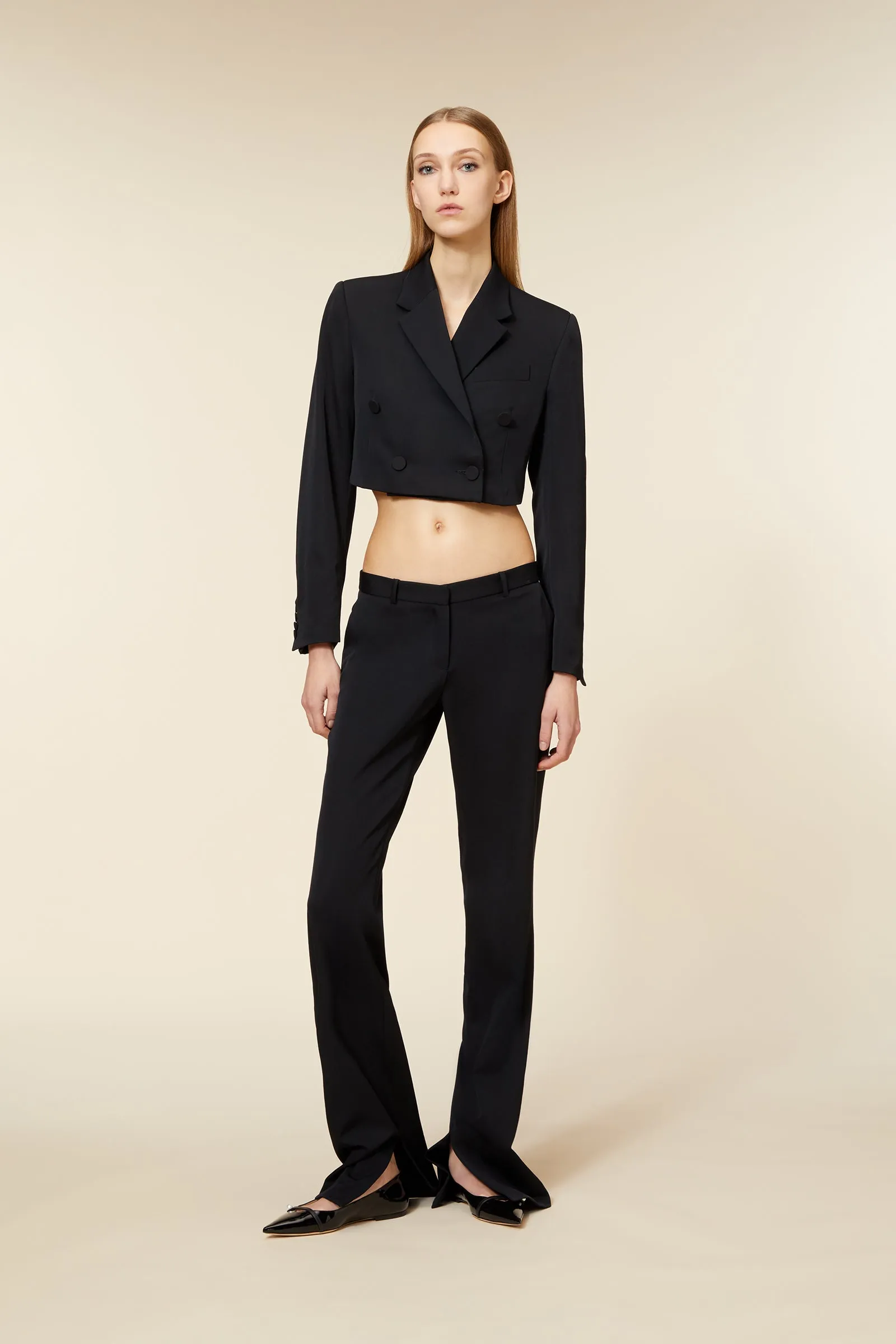 SLIM FLARE PANTS sold by Viktor & Rolf