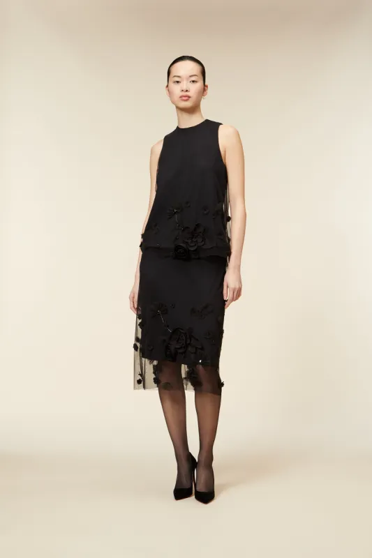 FLORAL EMBROIDERY TOP sold by Viktor & Rolf