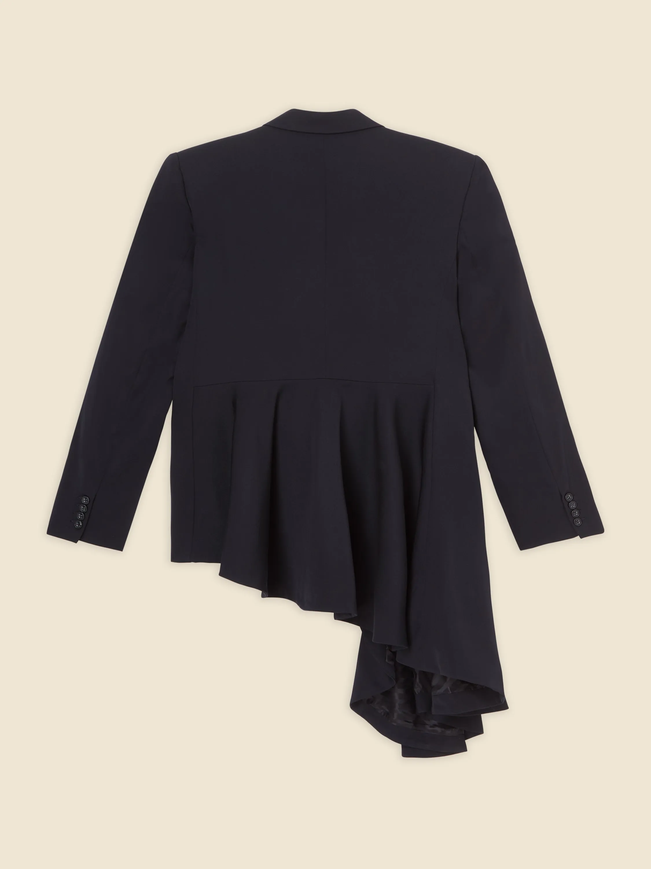 ASYMMETRIC WOOL BLAZER sold by Viktor & Rolf product image thumbnail 4