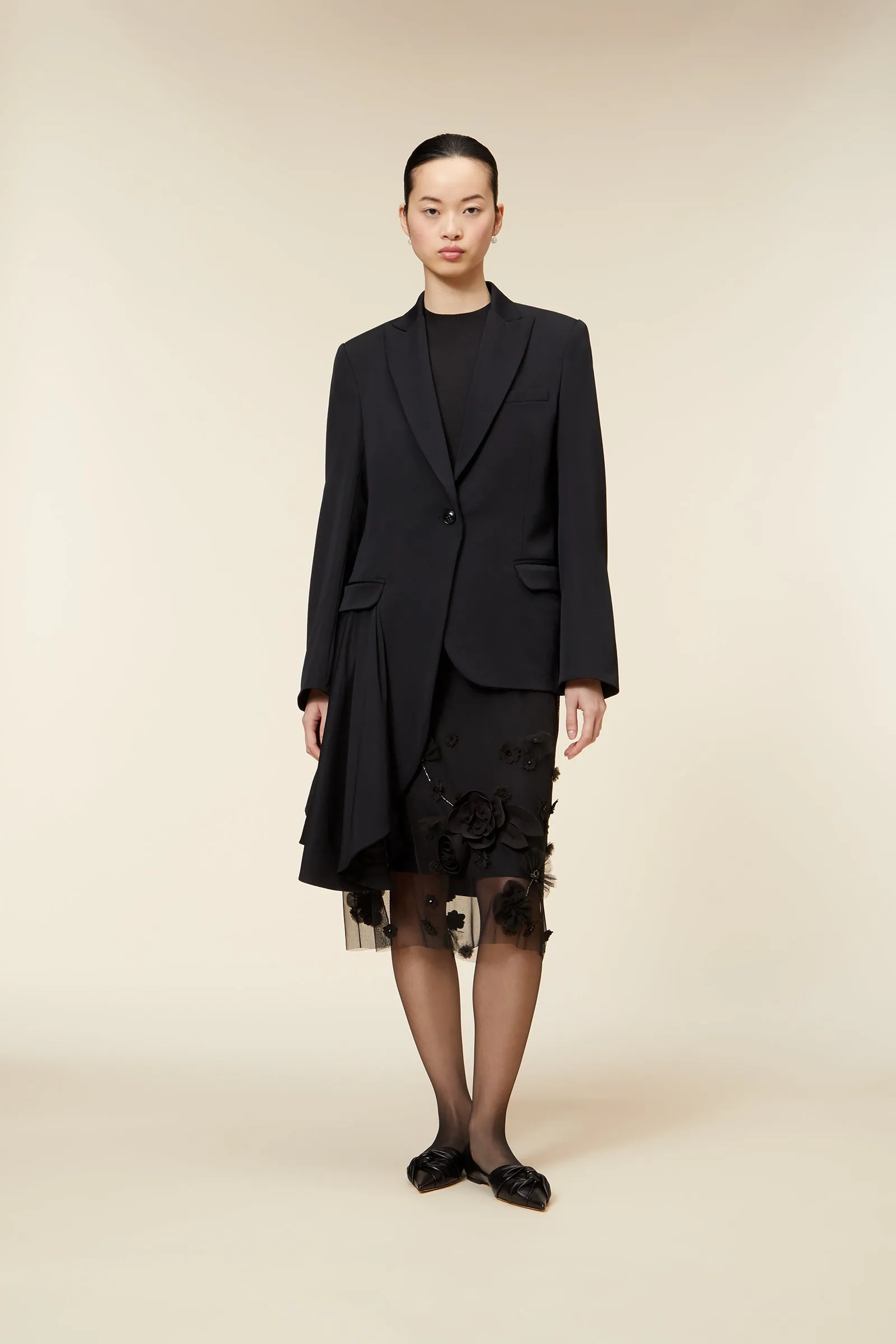 ASYMMETRIC WOOL BLAZER sold by Viktor & Rolf