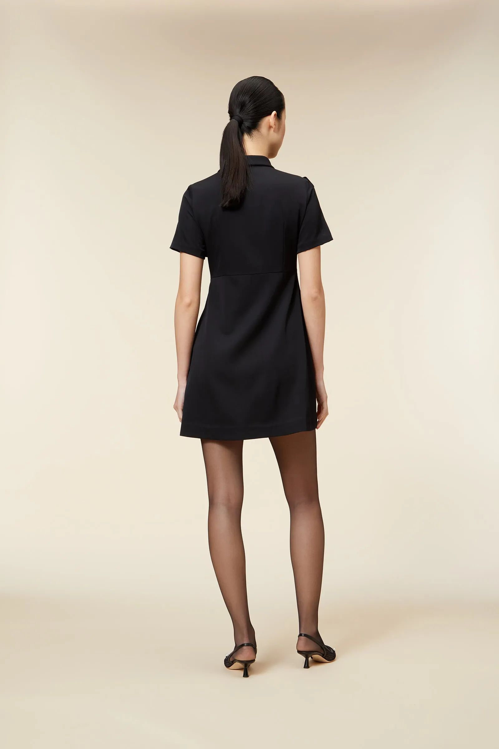 BOW BOUQUET WOOL POLO DRESS sold by Viktor & Rolf product image thumbnail 2