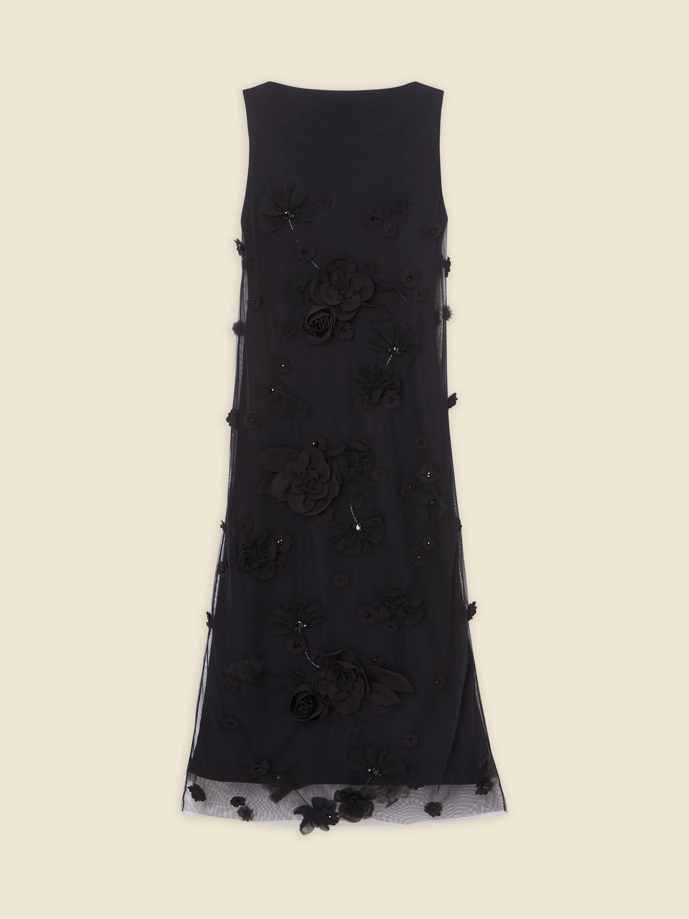 FLORAL EMBROIDERY MIDI DRESS sold by Viktor & Rolf product image thumbnail 5