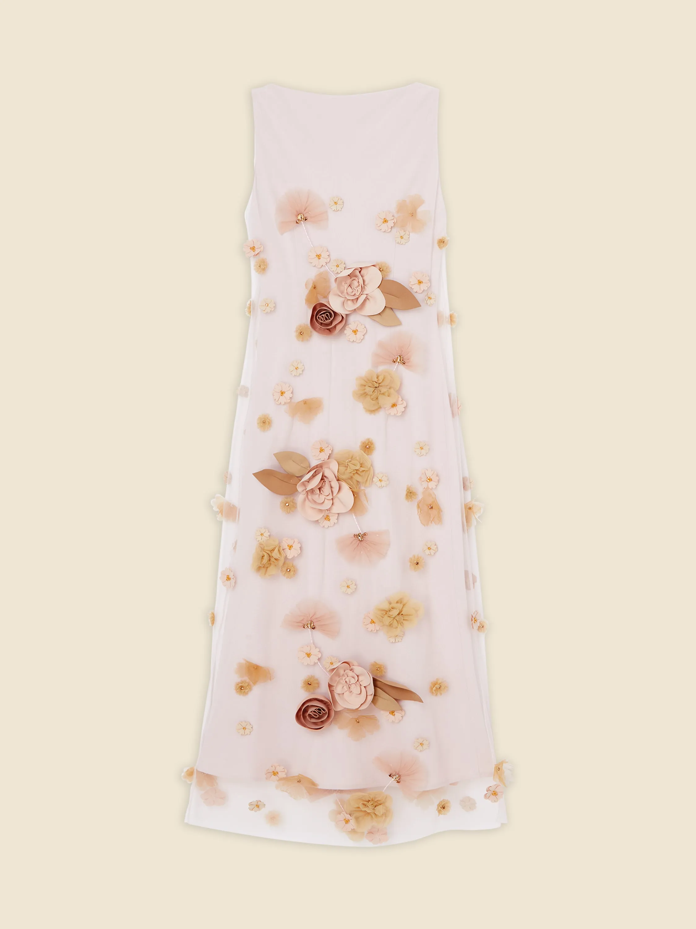 FLORAL EMBROIDERY MIDI DRESS sold by Viktor & Rolf product image thumbnail 5