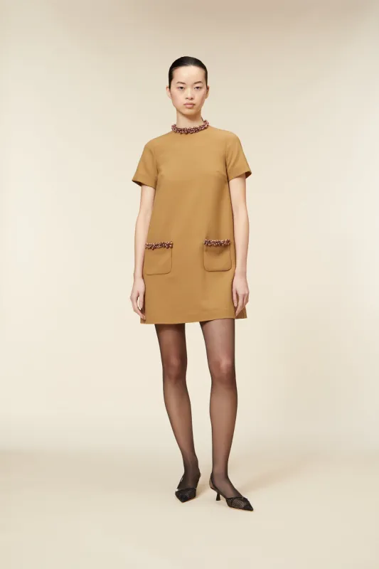 PEARL CREPE MINI DRESS sold by Viktor & Rolf