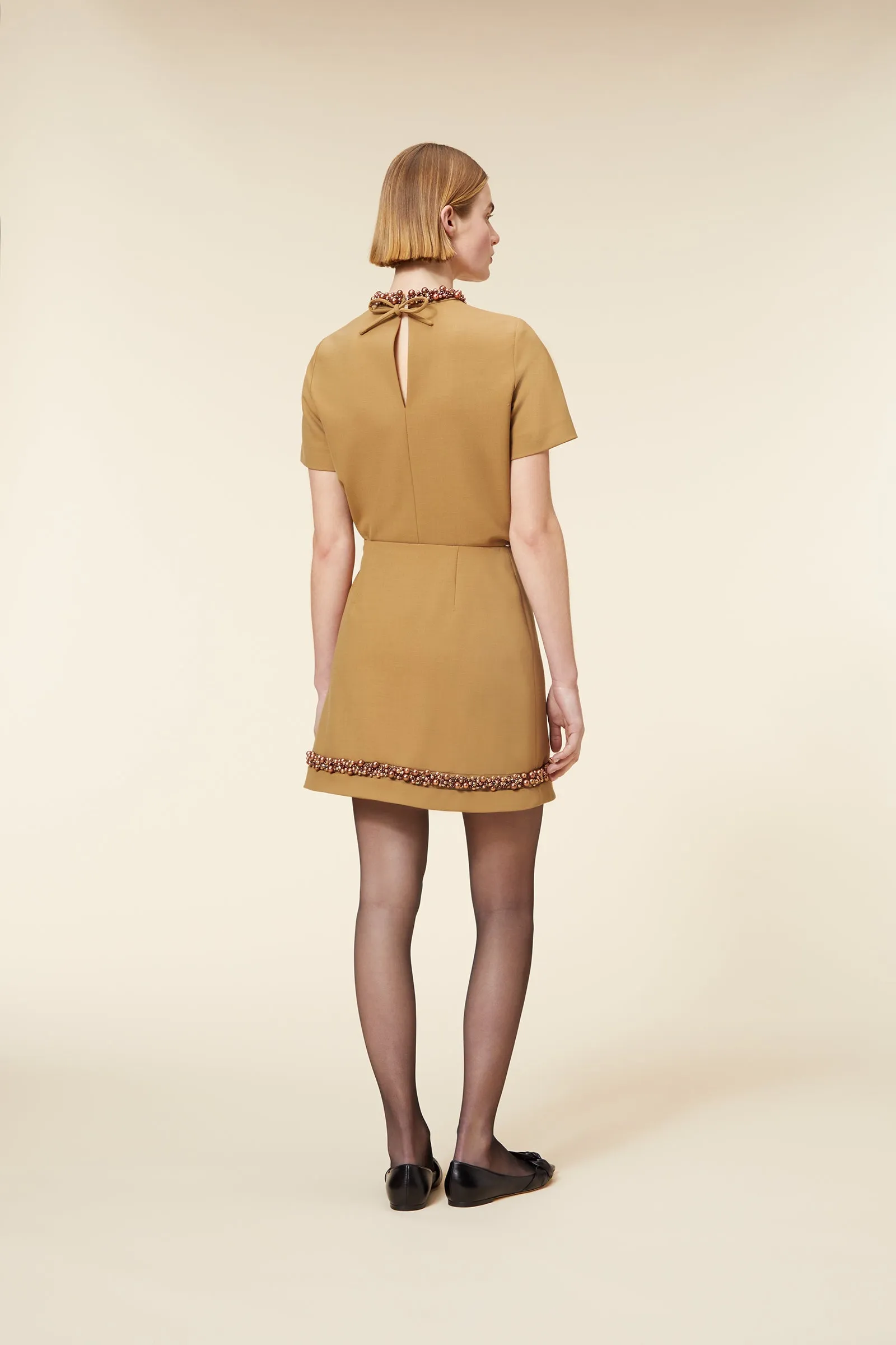 PEARL WOOL MINI SKIRT sold by Viktor & Rolf product image thumbnail 2