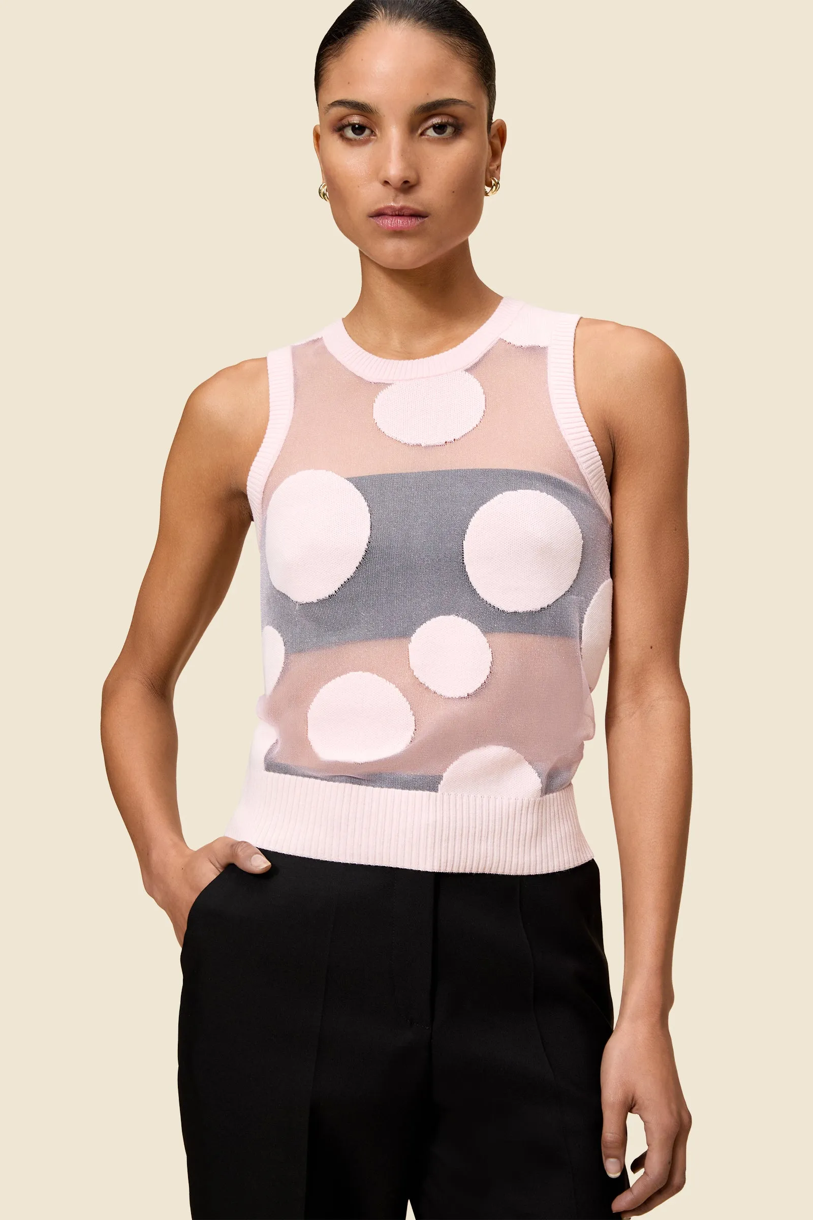 POLKADOT KNIT SPENCER sold by Viktor & Rolf product image thumbnail 3